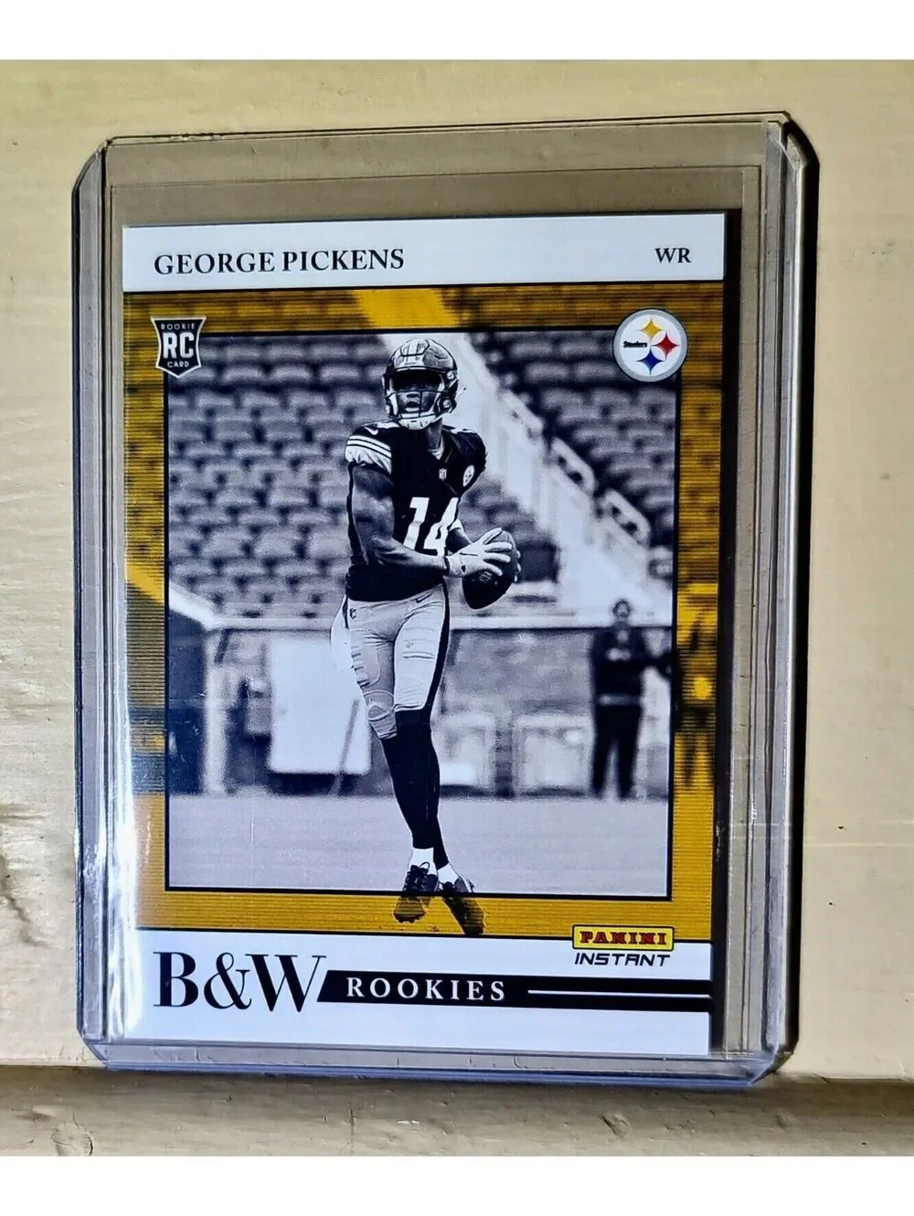 George Pickens 2022 Panini NFL Black & White Rookies #18 Football Card 1 of 649